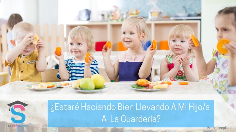 ¿ESTARÉ HACIENDO BIEN DEJANDO A MI BEBÉ EN LA GUARDERÍA?